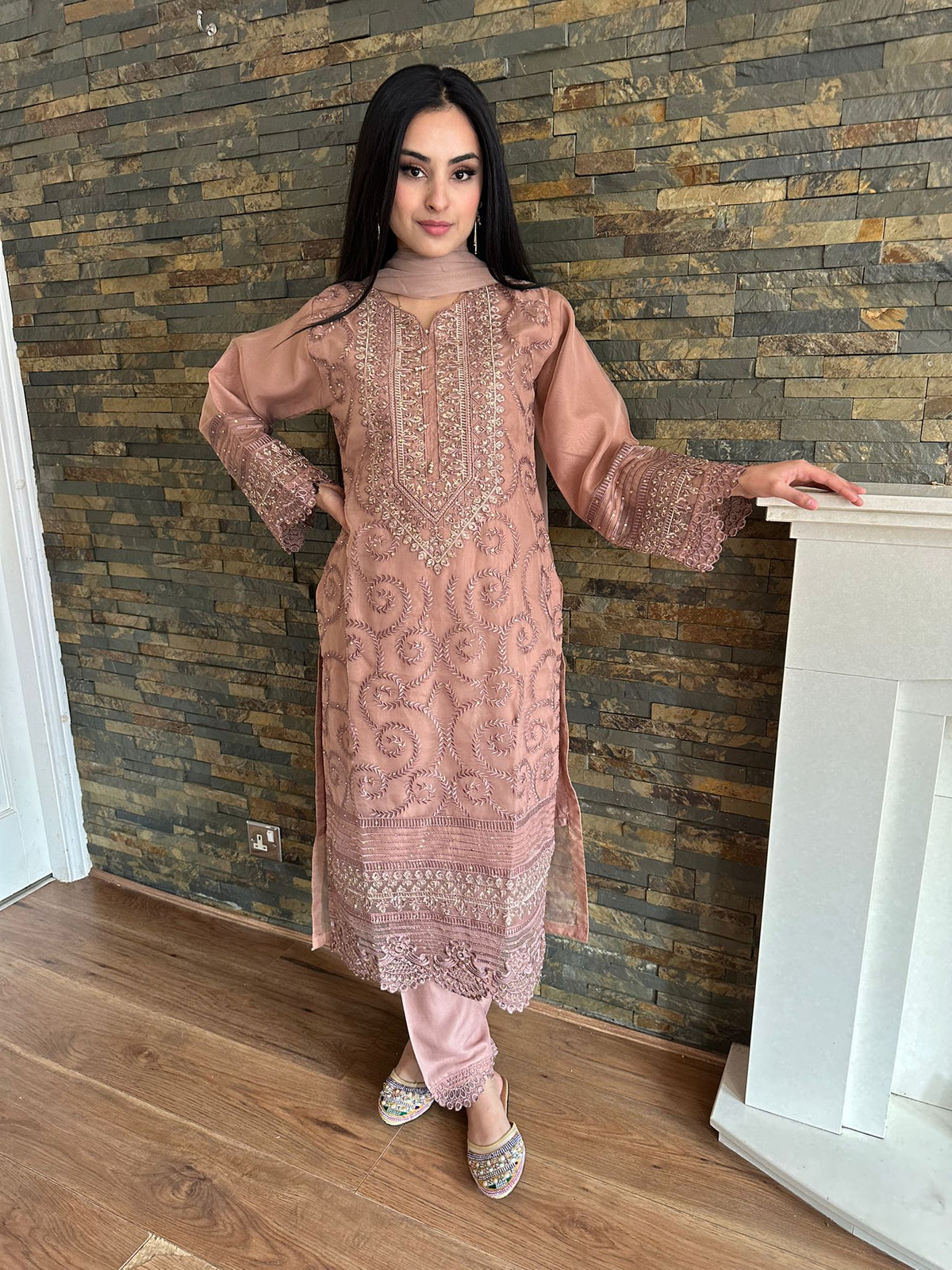 Sameera - Dusky Pink U3-F1