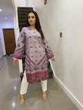 Sapphire Kurta - Lilac Print