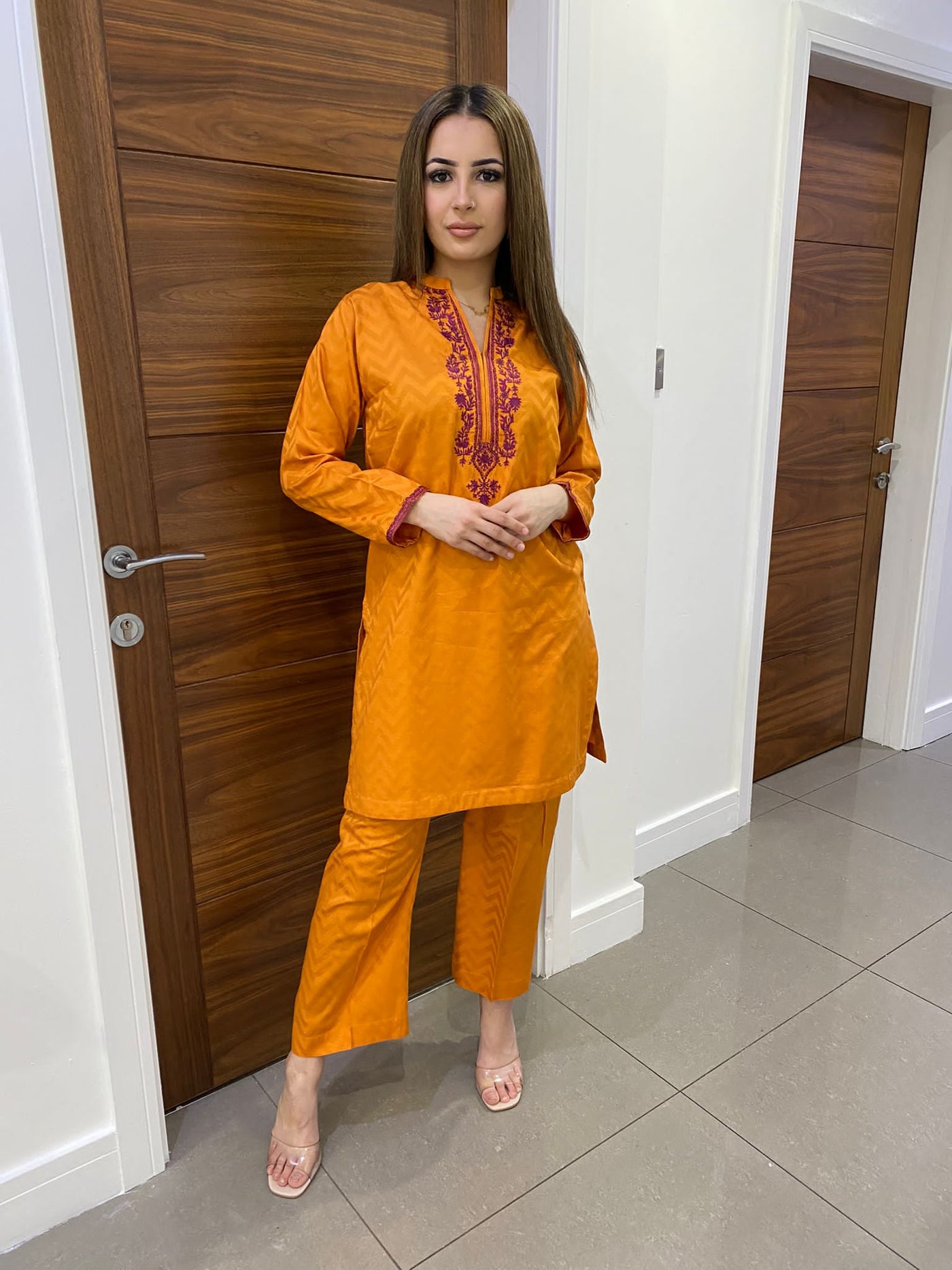 khaadi orange dress Khaadi Lawn Dresses Online 2019